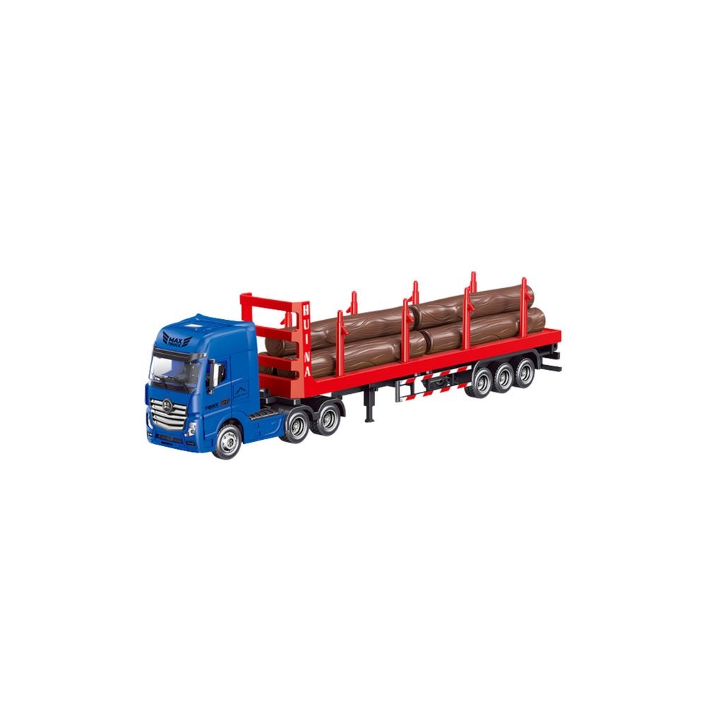 Huina metalinis miškovežis 1:50 raudonas