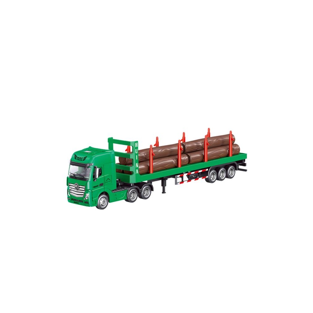 Huina metalinis medienos transporteris 1:50 žalias