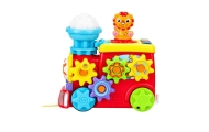 Interactive Musical Locomotive For Toddlers Gears Colorful