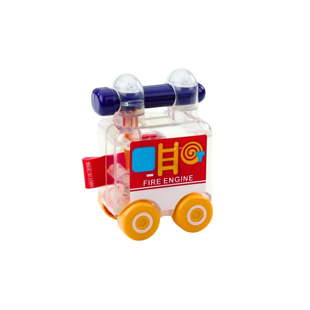 Set of Cars With Key Educational Police Fire Ambulance 3pcs
