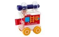 Set of Cars With Key Educational Police Fire Ambulance 3pcs