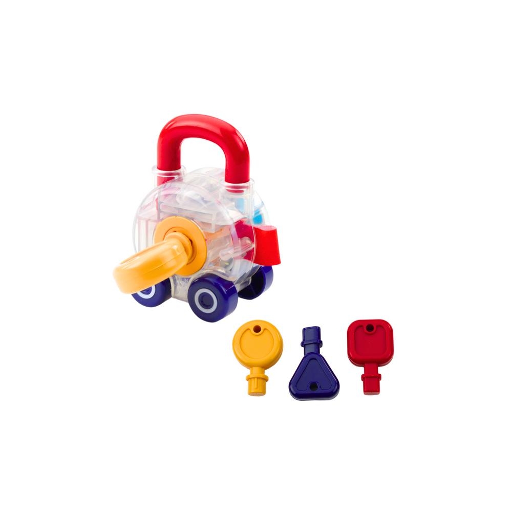 Set of Cars With Key Educational Police Fire Ambulance 3pcs