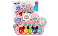 Interaktyvus pianinas vaikams Gears Pink