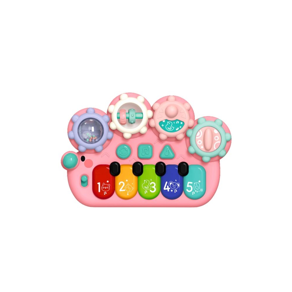 Interaktyvus pianinas vaikams Gears Pink