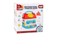 Educational House Interactive Cube Rattle Sorter Sounds Colorful
