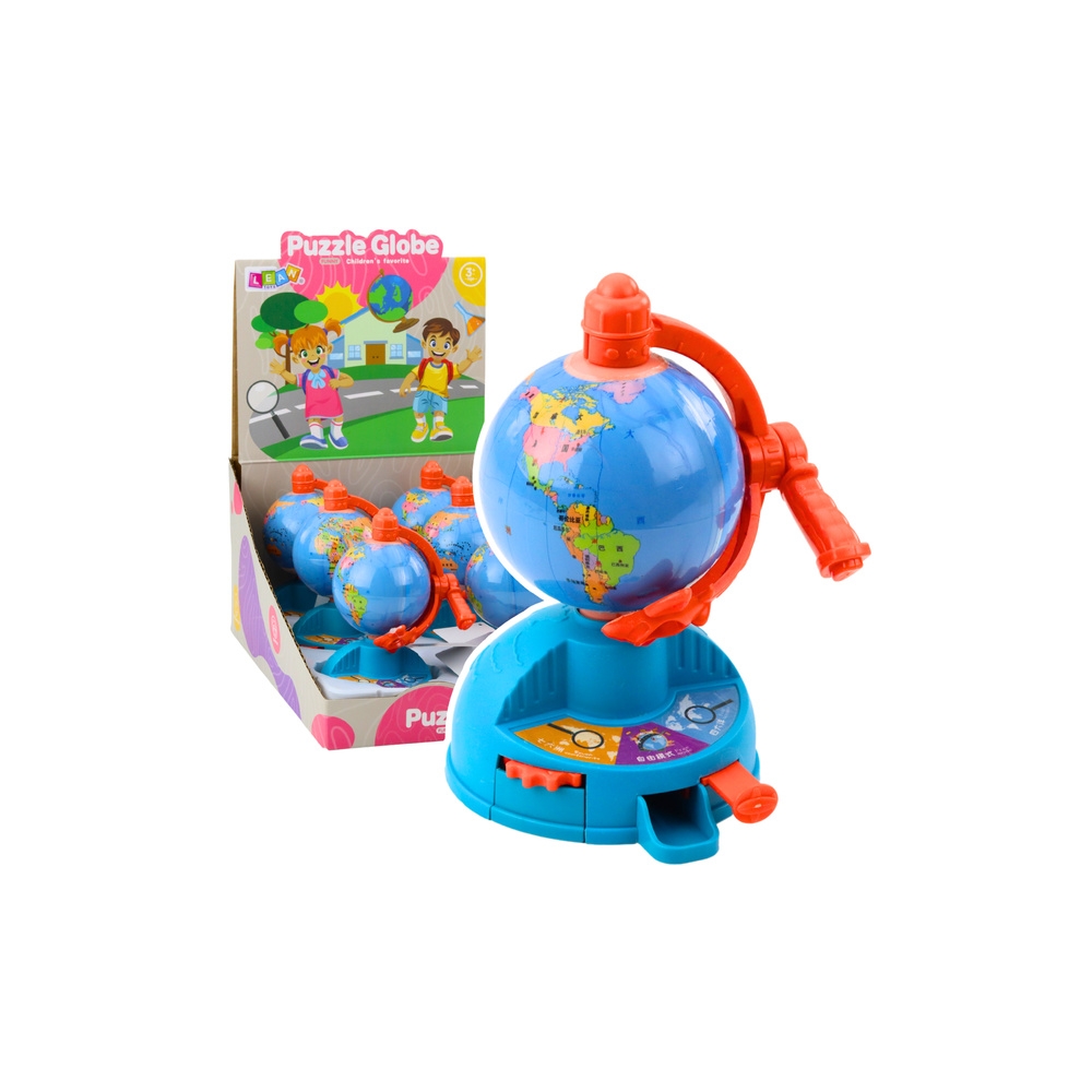 Mini Globe Rotating Gear Moving Plane
