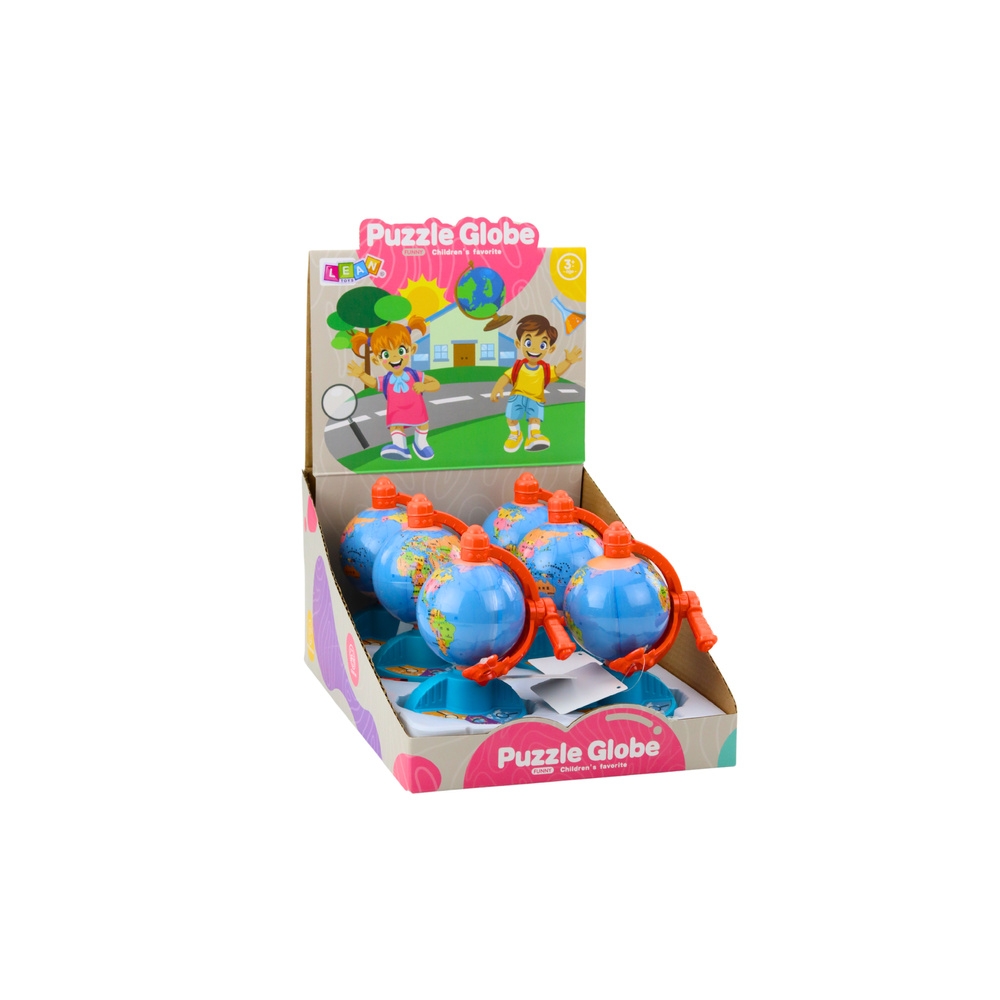 Mini Globe Rotating Gear Moving Plane