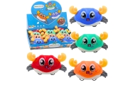 Interactive Crab With Tension Drive Riding Colorful