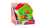 Interaktywny Domek Edukacyjny Sorter Dla Malucha Zielony