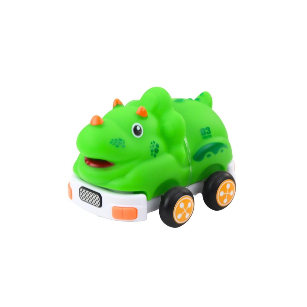 Nuotoliniu būdu valdomas RC automobilis mažyliams "Dinozauras Green