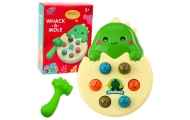 Arkadinis žaidimas whack-a-mole Dinozauras su plaktuku