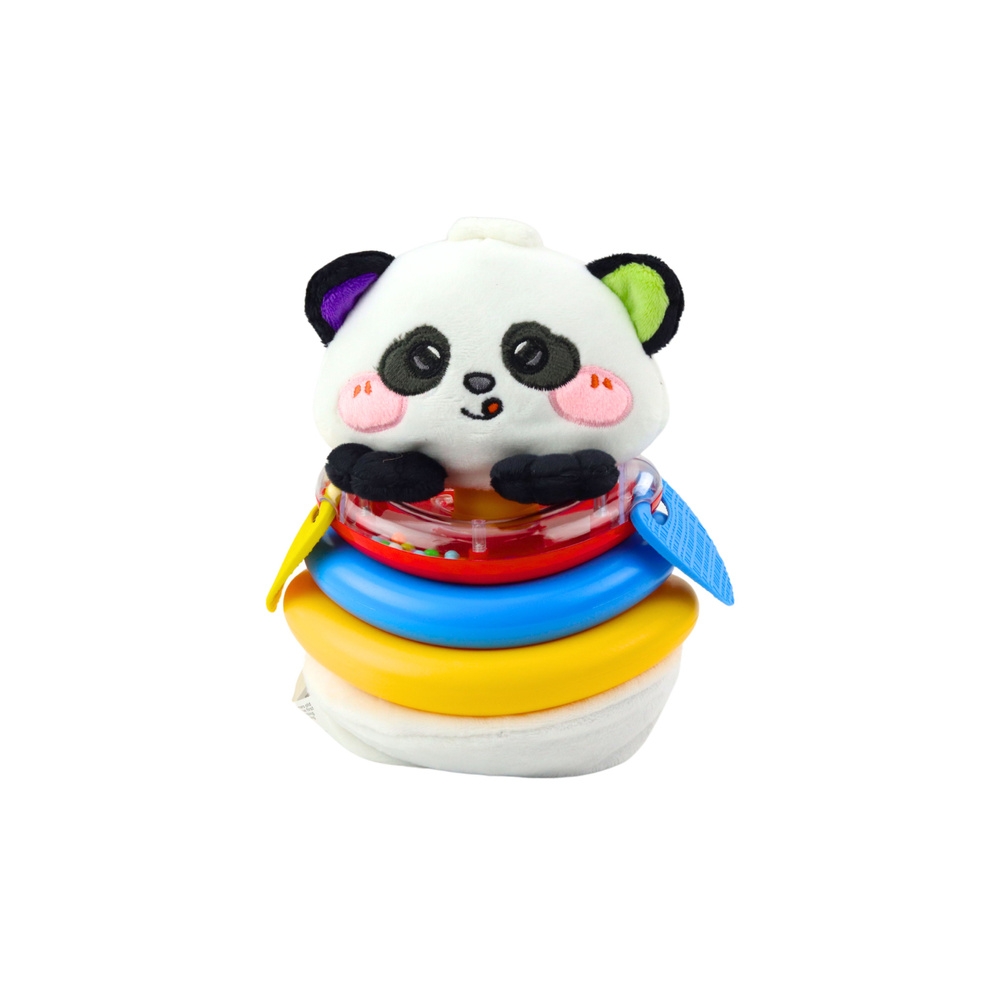 Sensorinis žaislas - panda su žiedais