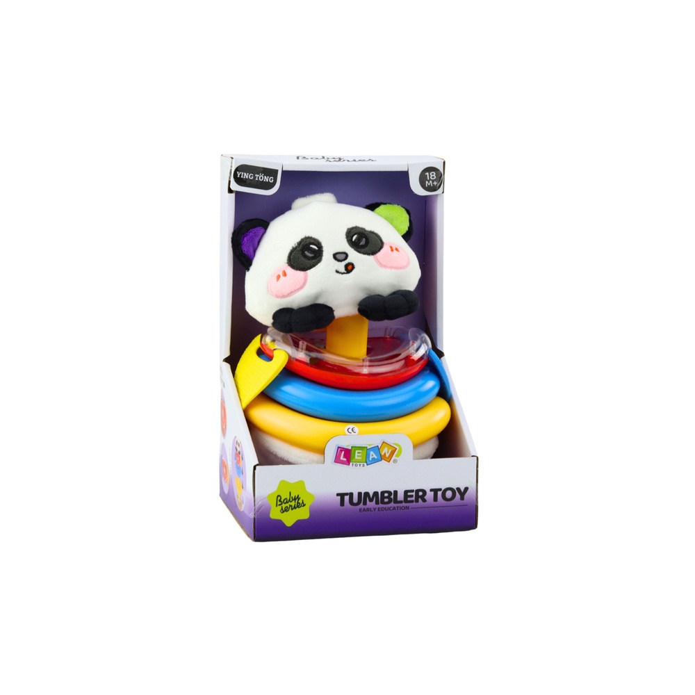 Sensorinis žaislas - panda su žiedais