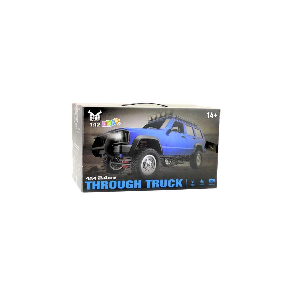 MN78 Nuotoliniu būdu valdomas visureigis RC 4x4 Drive Blue 1:12