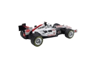 Wyścigówka Zdalnie Sterowana RC Kierownica Światła Dźwięki 1:12 Srebrna