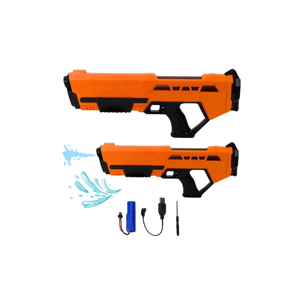 Water Rifle Pistol Electric Automatic Orange