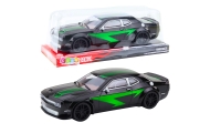 Sports Car Drive Glossy Body Black Green