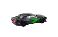 Sports Car Drive Glossy Body Black Green