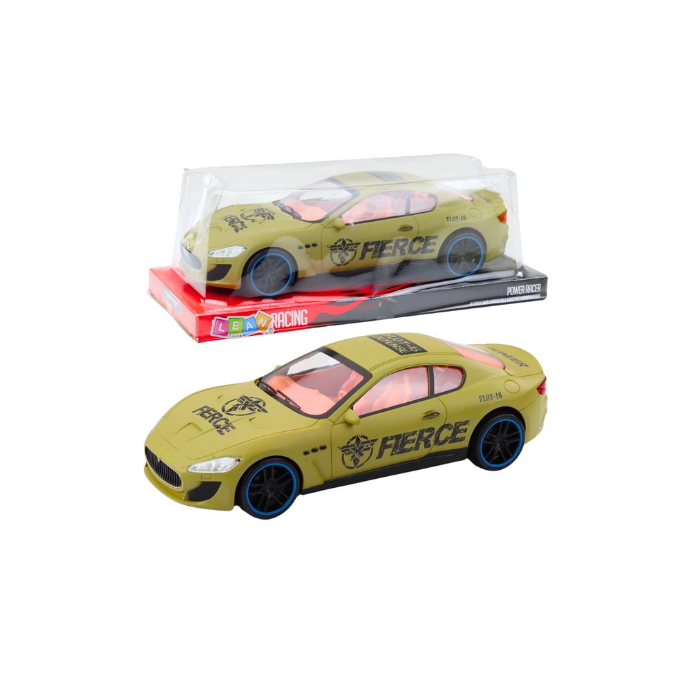 Galiniais ratais varomas sportinis automobilis Sand Khaki