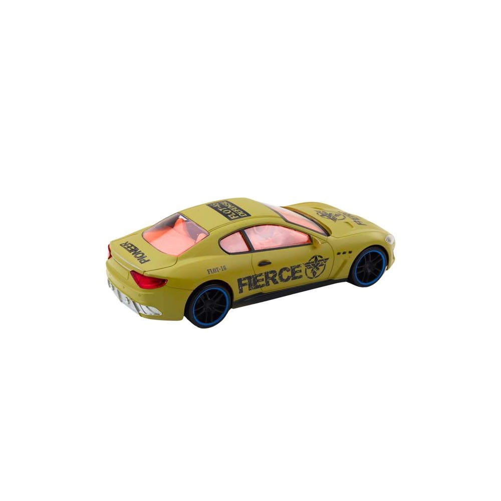 Galiniais ratais varomas sportinis automobilis Sand Khaki