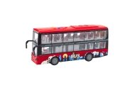 Autobus Miejski Piętrowy 1:16 Napęd Światła Dźwięki Czerwony