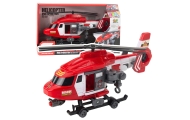 Helikopter Ratunkowy Hak Nosze Światła Dźwięki Czerwony 1:16