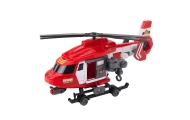 Helikopter Ratunkowy Hak Nosze Światła Dźwięki Czerwony 1:16