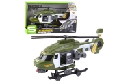 Helikopter Wojskowy Militarny Hak Nosze Światła Dźwięki Khaki 1:16