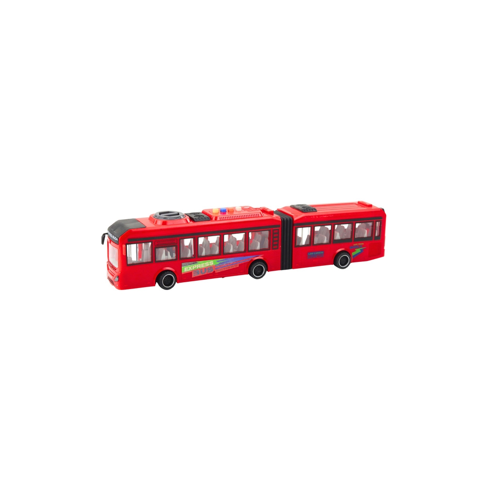 Sujungtas autobusas Atidaromos durys Šviesos garsai Raudona 1:16