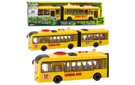 Sujungtas mokyklinis autobusas Atidarytos durys Šviesos garsai Geltonas 1:16