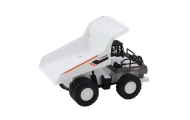 Dump Truck Construction Metal Parts Drive White