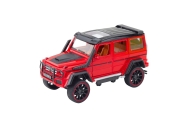 Visureigis Metalinė pavara Pull-Back Metalinis durų atidarymo mechanizmas Raudona 1:22