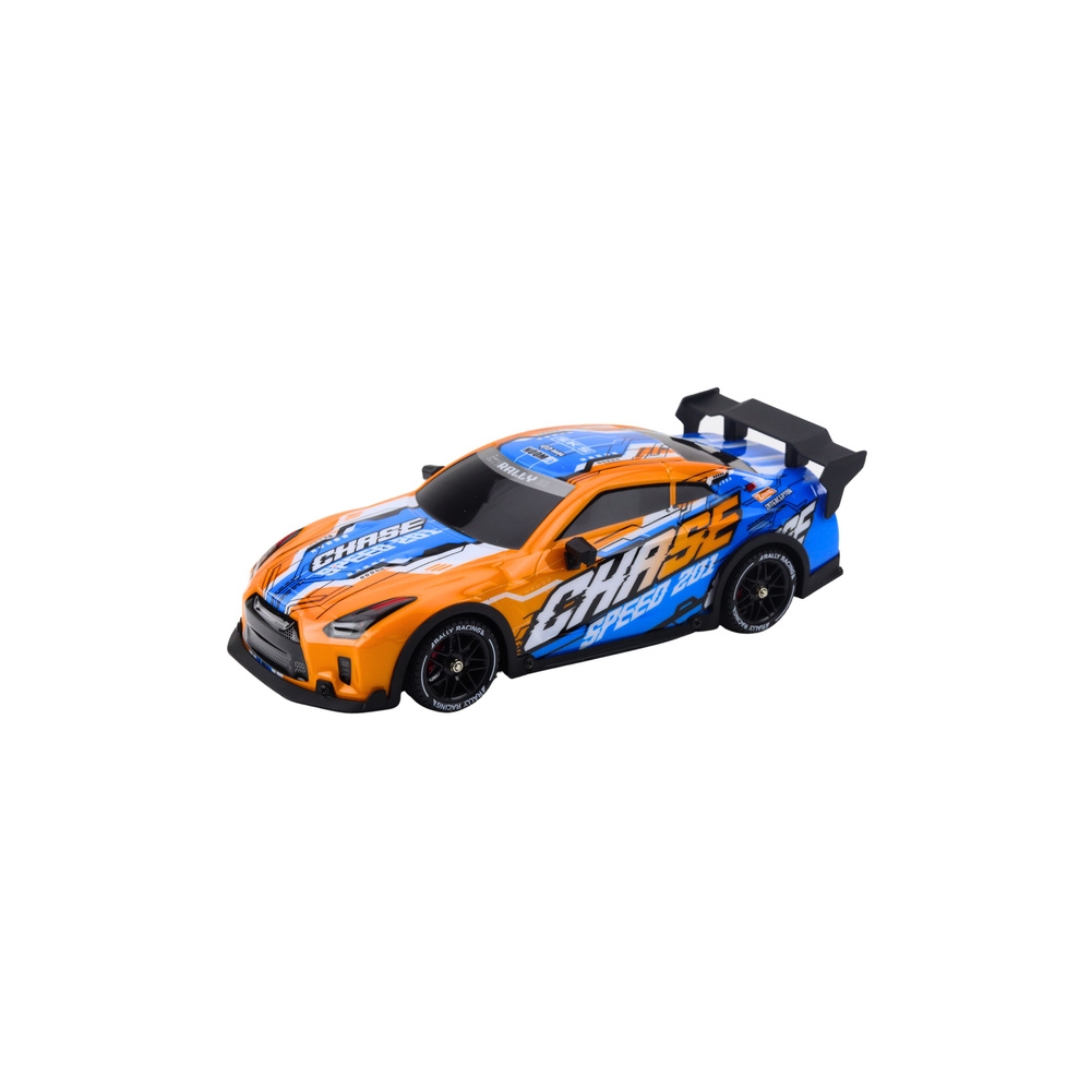 Nuotoliniu būdu valdomas Sportinis automobilis RC Šviečiantis Driftas Oranžinė