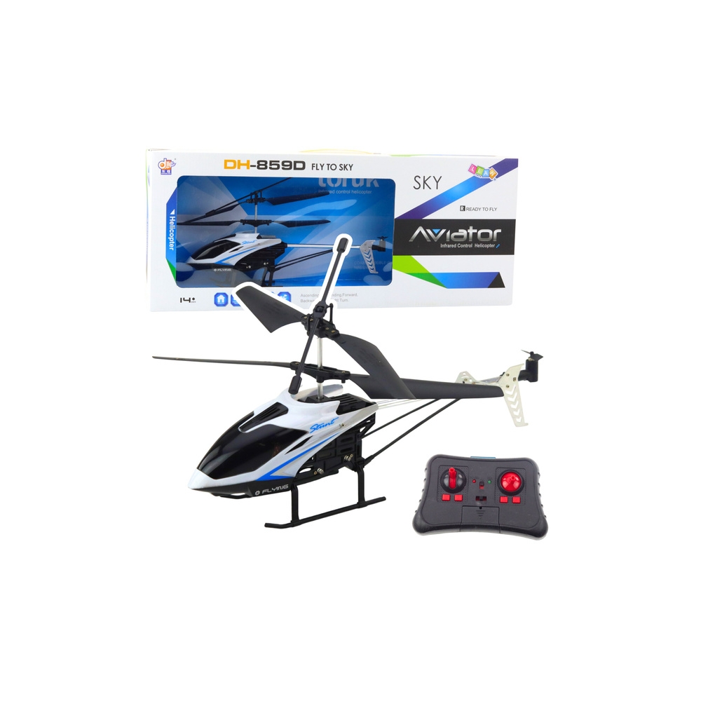 Aviator DH-859D LED 360° RC nuotoliniu būdu valdomas sraigtasparnis-Žaislai, Auto ir transporto žaislai, Lėktuvai-e-vaikas