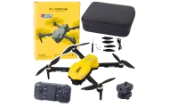 Dron D11 Zdalnie Sterowany Kamera HD WIFI Sterowanie Gestami Pilot Żółty