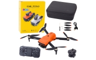 Dronas D6 PRO Dual HD kamera LED žibintai oranžinė