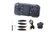 Dronas D6 PRO Fotoaparato žibintai LED programėlė Šviesiai pilka