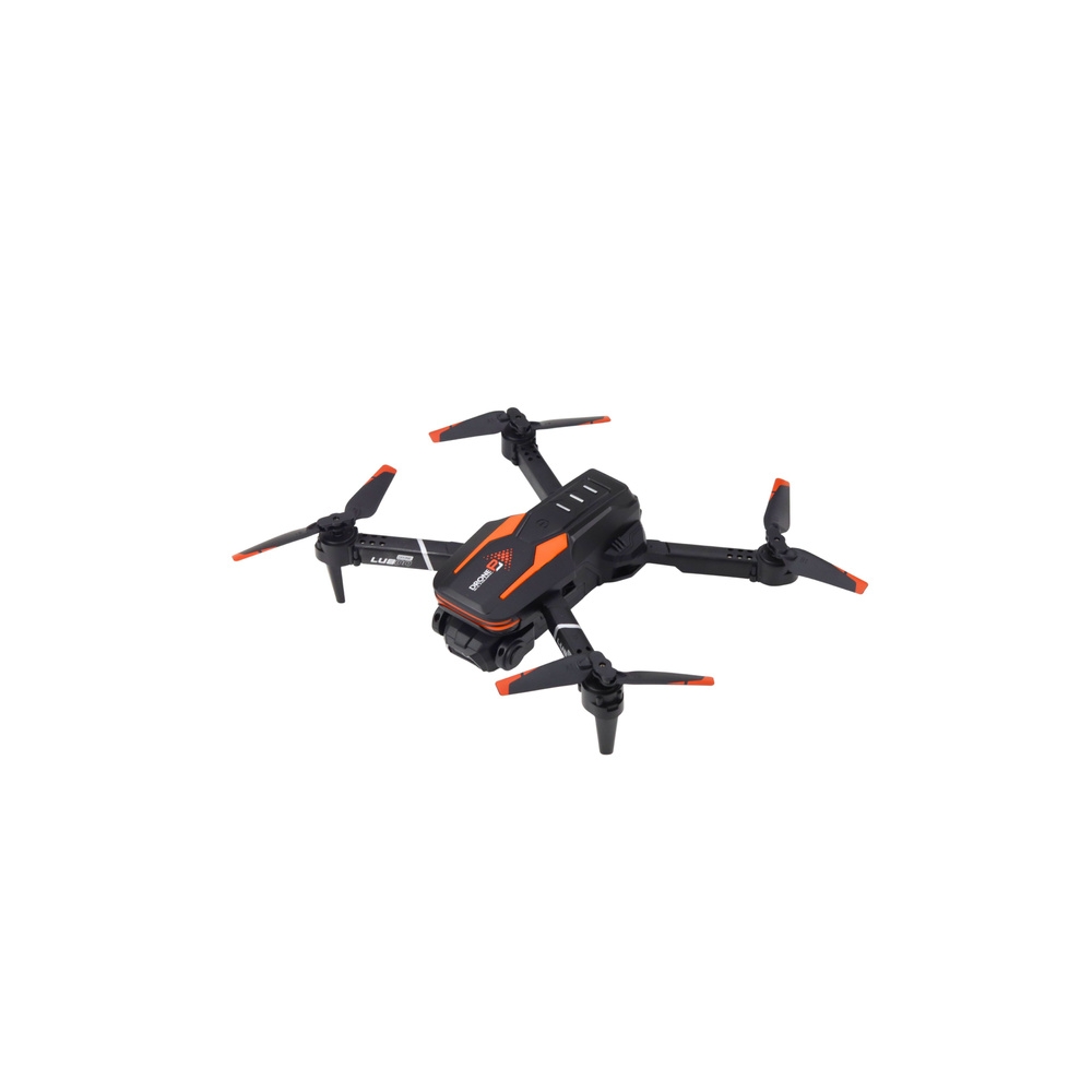 Dron Zdalnie Sterowany LU800 Kamera Światła LED Pomarańczowy