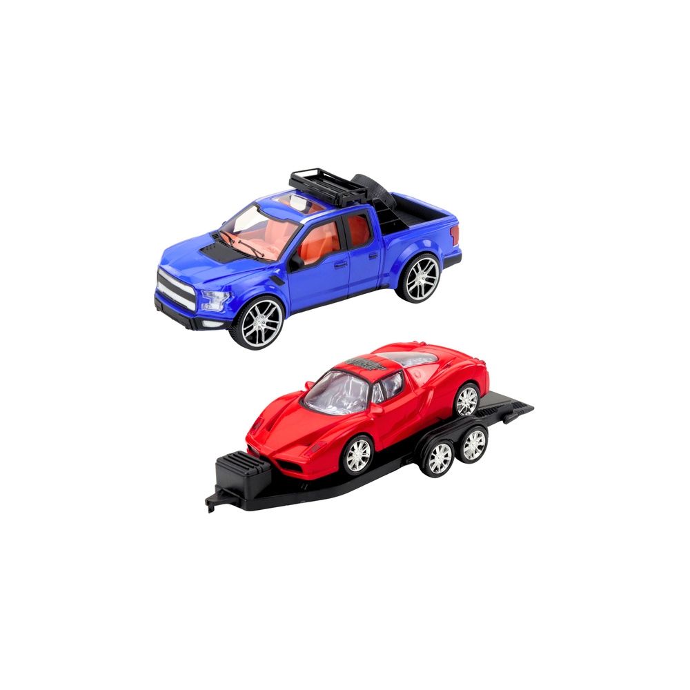 Visureigių rinkinys su sportinių automobilių transporteriu-Žaislai, Auto ir transporto žaislai, Mašinos-e-vaikas