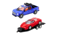 Visureigių rinkinys su sportinių automobilių transporteriu