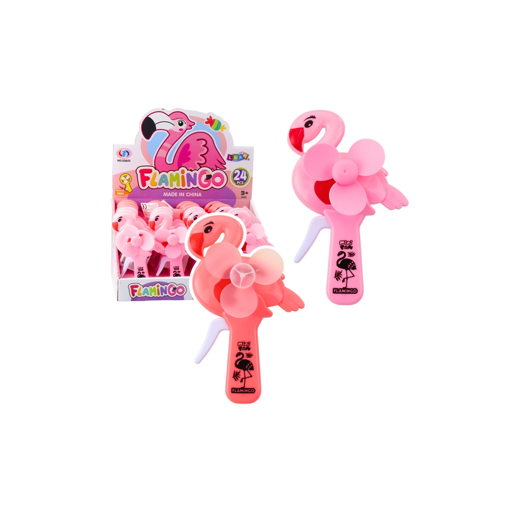 Rankų vėduoklė Flamingo Pink