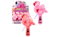 Rankų vėduoklė Flamingo Pink
