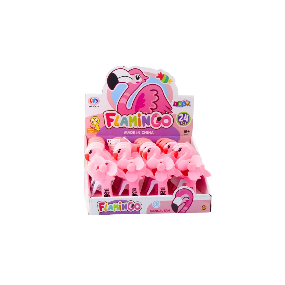 Rankų vėduoklė Flamingo Pink-Žaislai, Kūdikiams, Žaislai mažyliams (iki 4 m.