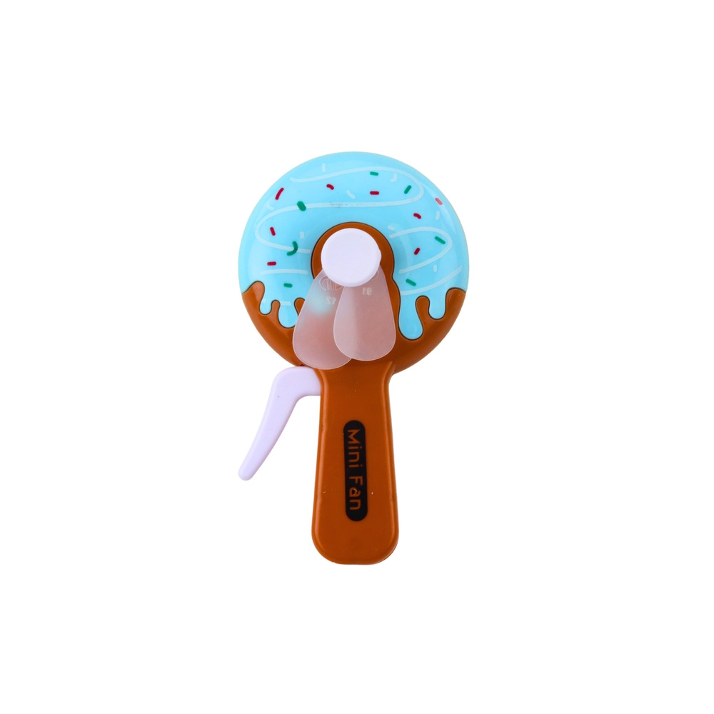 Wentylator Ręczny Mini Wiatraczek Pączek Donut Dla Dzieci  4 Wzory