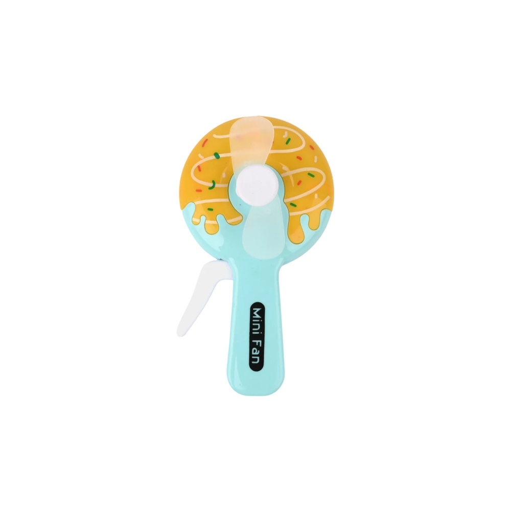 Wentylator Ręczny Mini Wiatraczek Pączek Donut Dla Dzieci  4 Wzory
