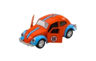 Klasikinis "Beetle" automobilis Metalo traukimo atgal diskas Atvertos durys Mišinys