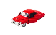 1950 m. klasikinis automobilis Metalinis ištraukiamas atgal važiuoti atidarytomis durimis 1:32 Mišinys