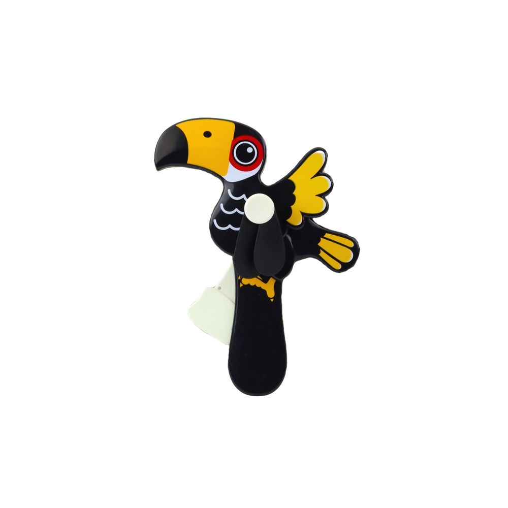 Mechaninis rankinis ventiliatorius vaikams "Toucan Mix