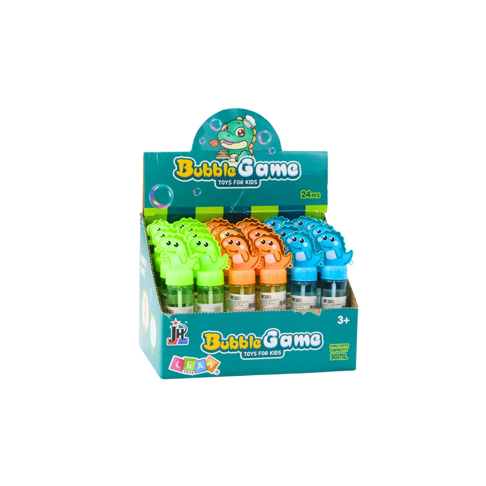 Muilo burbulai Dinozauras 3 skylutės, MIX 1vnt 30 ml