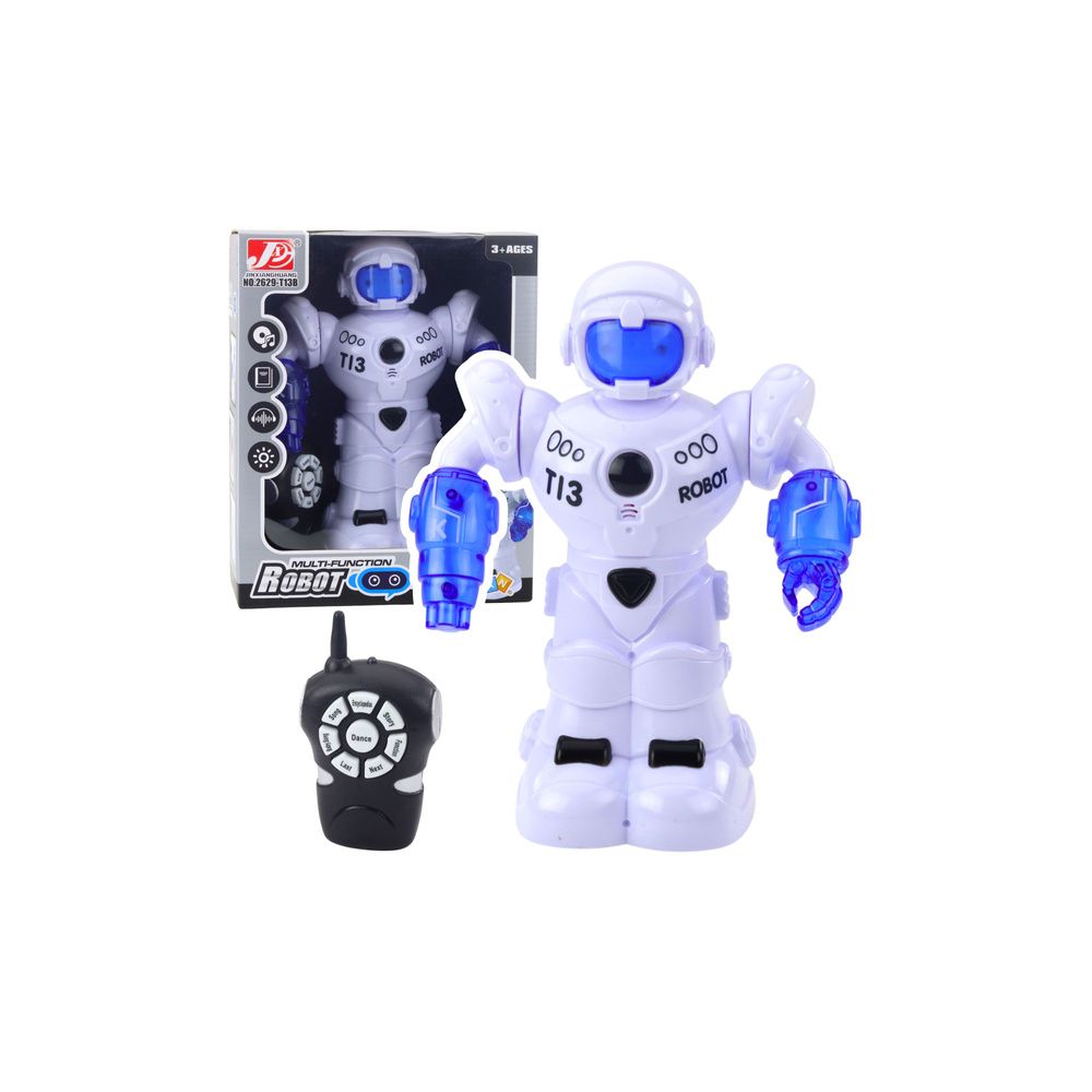 Inteligentny Robot Zdalnie Sterowany RC Pilot Światla Dźwięki